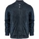 Куртка-бомбер замшева чоловіча James Harvest Heritage темно-синій - 2111045600S