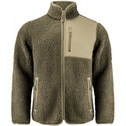 Куртка з шерпи чоловіча James Harvest Kingsley оливковий - 2111500704XXL