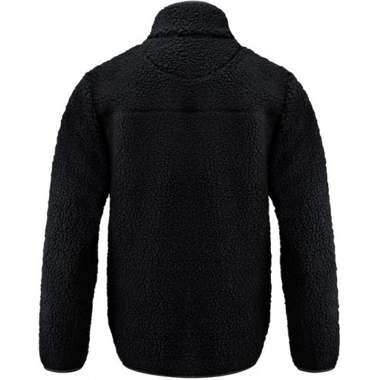 Куртка з шерпи чоловіча James Harvest Kingsley чорний - 21115009004XL