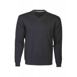 Светр чоловічий James Harvest Nottingmoon антрацит меланж - 2112503909L