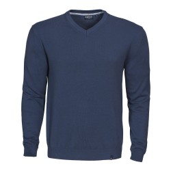 Светр чоловічий James Harvest Nottingmoon теплий синій - 2112503555M