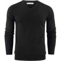 Пуловер чоловічий James Harvest Ashland V чорний - 21125079004XL