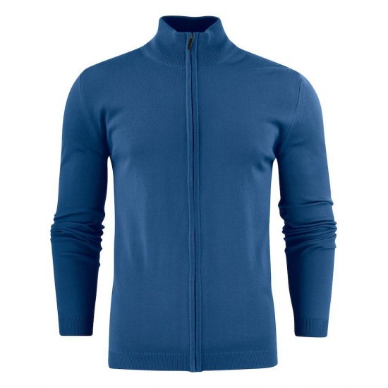 Кардиган чоловічий James Harvest Sonette синій меланж - 2112510565L