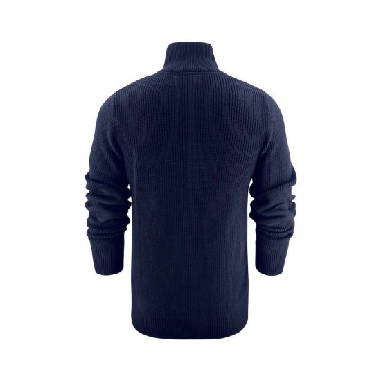 Кардиган на блискавці James Harvest Brockway темно-синій - 2112511600S