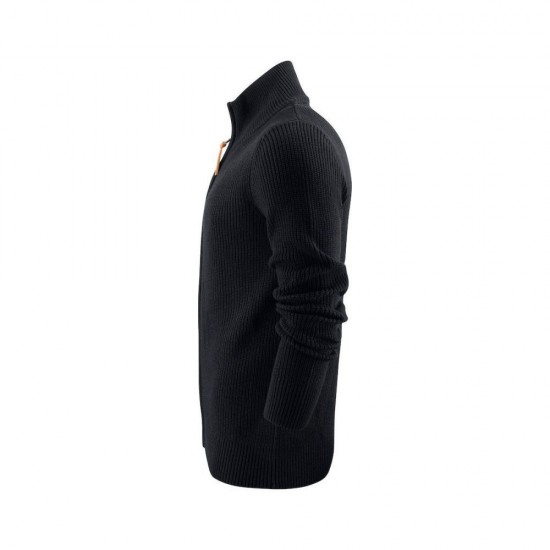 Кардиган на блискавці James Harvest Brockway чорний - 2112511900M