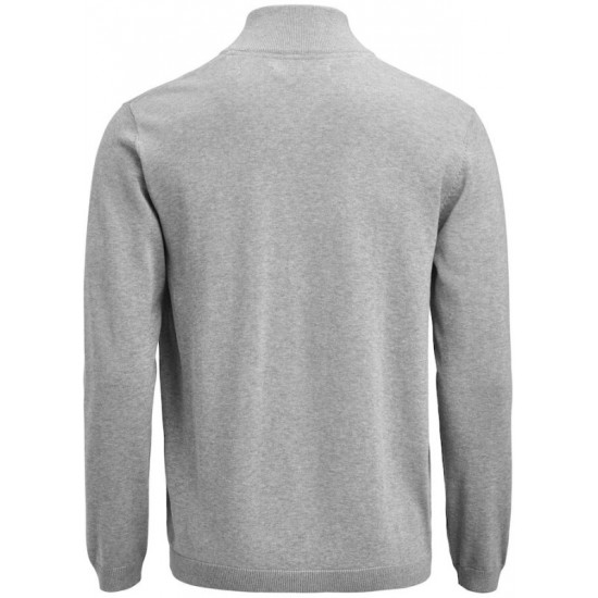 Світшот з коміром стійкою James Harvest Ashland Halfzip сірий - 21125151403XL