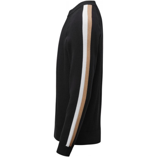 Світшот чоловічий James Harvest Scarsdale чорний - 2112517900S