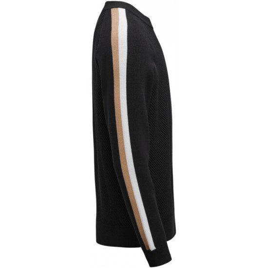 Світшот чоловічий James Harvest Scarsdale чорний - 2112517900S