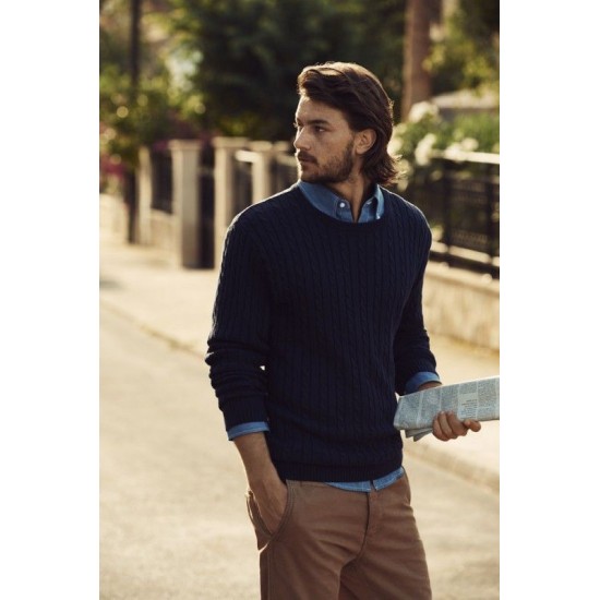 Сорочка чоловіча James Harvest Jupiter джинсовий - 2113035592XXL