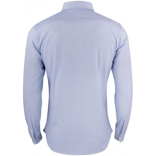 Сорочка чоловіча James Harvest Burlingham світло-синій/білий  - 2113038501L