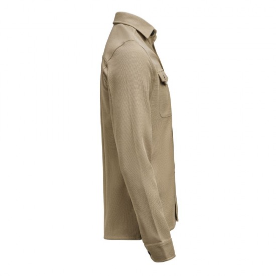 Сорочка James Harvest Hicksville Overshirt хакі - 2113044180XS