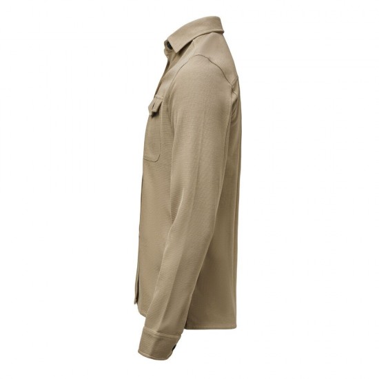 Сорочка James Harvest Hicksville Overshirt хакі - 2113044180XS