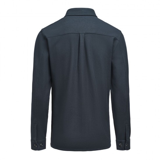 Сорочка James Harvest Hicksville Overshirt темно-синій - 2113044600M