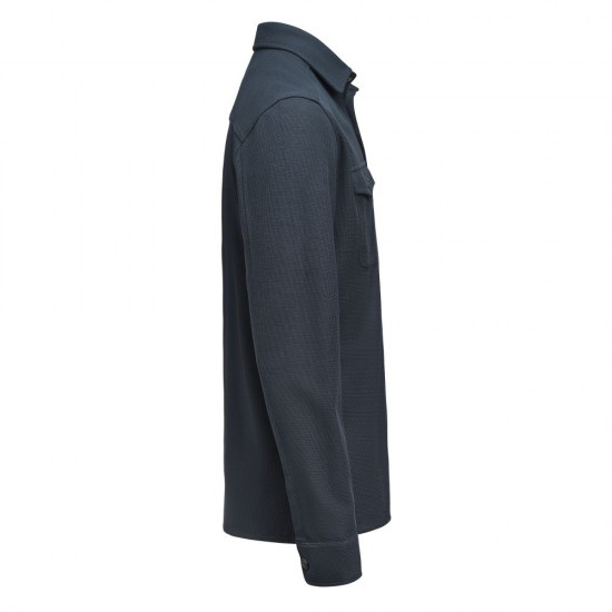 Сорочка James Harvest Hicksville Overshirt темно-синій - 2113044600M
