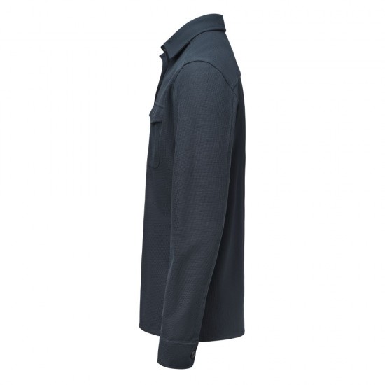 Сорочка James Harvest Hicksville Overshirt темно-синій - 2113044600M
