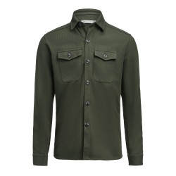 Сорочка James Harvest Hicksville Overshirt темно-зелений - 21130447203XL