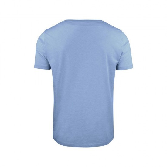 Футболка чоловіча James Harvest Whailford V світло-синій - 2114006514L