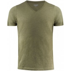 Футболка чоловіча James Harvest Whailford V оливковий - 21140067044XL