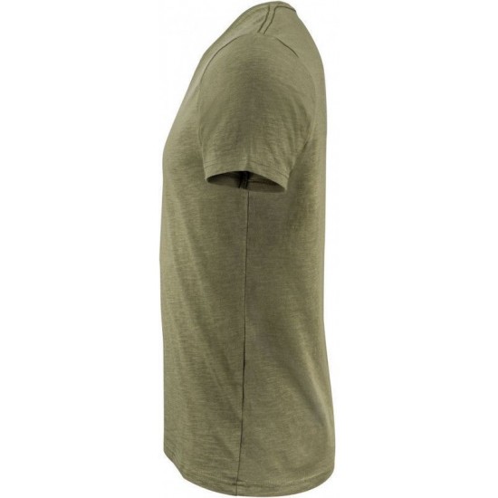 Футболка чоловіча James Harvest Whailford V оливковий - 2114006704M