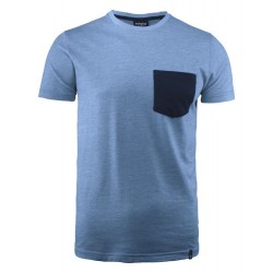 Футболка чоловіча James Harvest Portwillow синій - 2114008506S