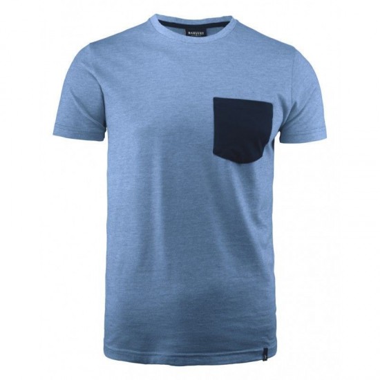 Футболка чоловіча James Harvest Portwillow синій - 2114008506XS