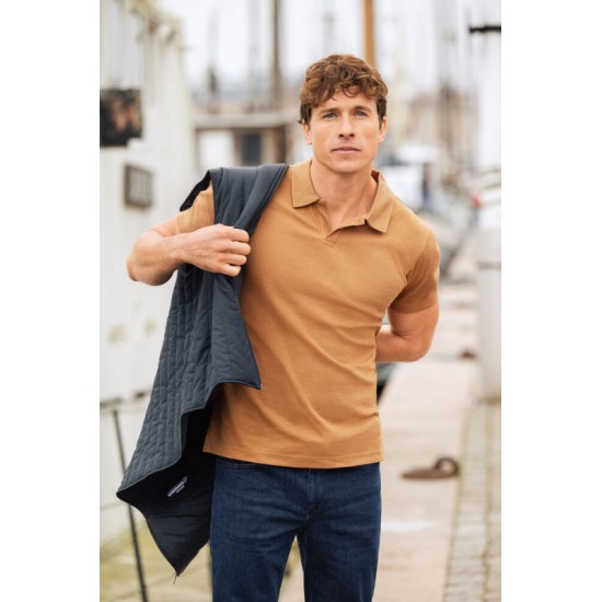 Поло чоловіче James Harvest Scarsdale горіховий - 2115002190S Поло чоловіче James Harvest Scarsdale горіховий - 2115002190S
