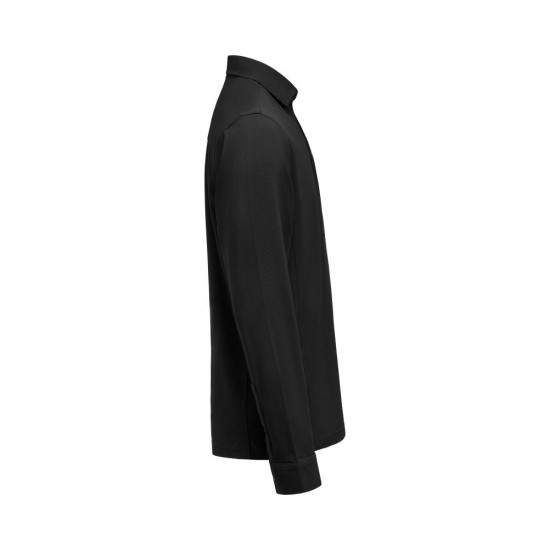 Лонгслів поло чоловічий James Harvest Supreme Classic LS чорний - 2115007900S