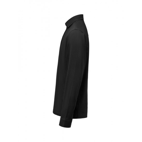 Лонгслів поло чоловічий James Harvest Supreme Classic LS чорний - 2115007900S