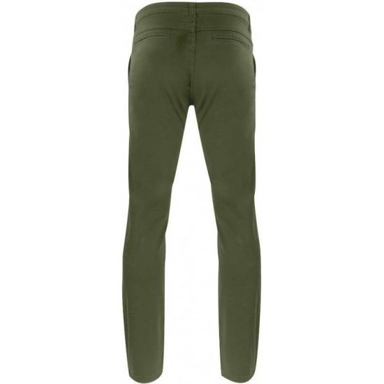 Брюки чоловічі James Harvest Chino Officer хакі - 211600470432/36