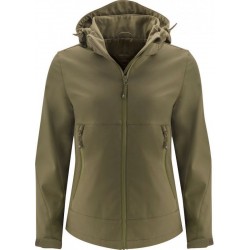 Куртка софтшел жіноча James Harvest Lodgetown хакі - 2121040704S