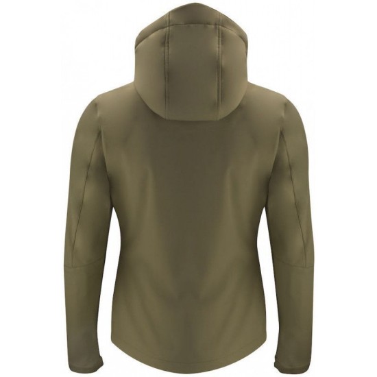 Куртка софтшел жіноча James Harvest Lodgetown хакі - 2121040704S