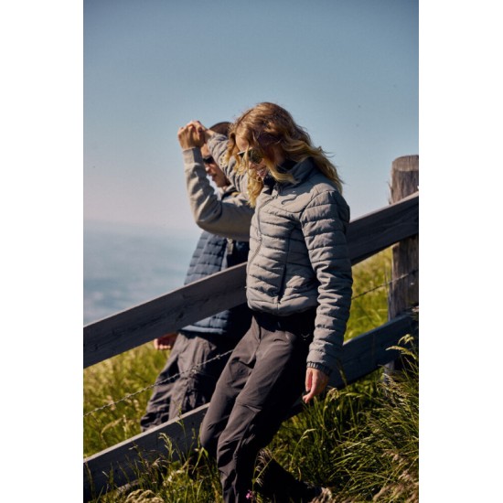 Куртка жіноча James Harvest Arches сталевий сірий - 2121050934S