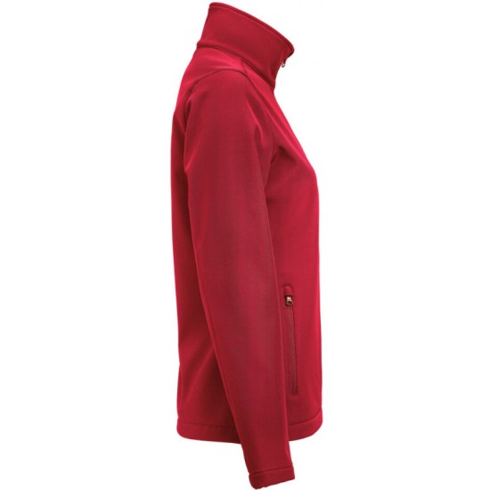 Куртка софтшел жіноча James Harvest Valley червоний - 2121054400L