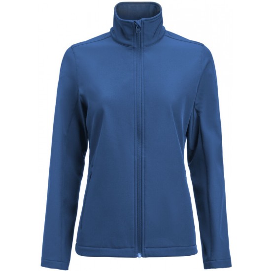 Куртка софтшел жіноча James Harvest Valley яскраво-синій - 2121054534L