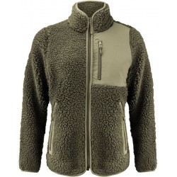 Куртка з шерпи жіноча James Harvest Kingsley оливковий - 2121504704M