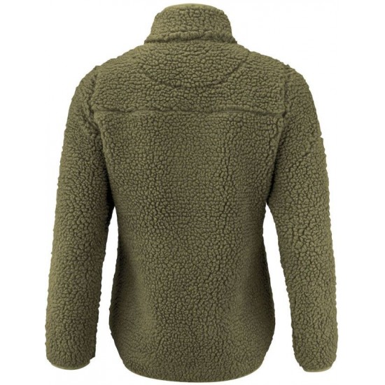 Куртка з шерпи жіноча James Harvest Kingsley оливковий - 2121504704S