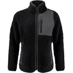 Куртка з шерпи жіноча James Harvest Kingsley чорний - 2121504900S