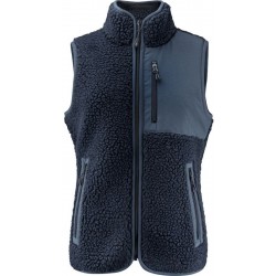 Жилет з шерпи жіночий James Harvest Kingsley темно-синій - 2121505600M