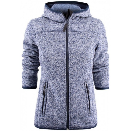 Куртка флісова жіноча James Harvest Santa Ana темно-синій меланж - 2122034607XS