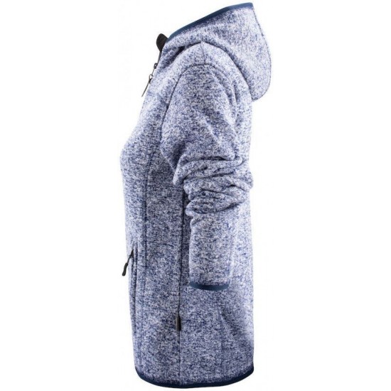 Куртка флісова жіноча James Harvest Santa Ana темно-синій меланж - 2122034607XS