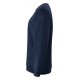 Пуловер жіночий з круглим вирізом ALDER WOMAN темно-синій - 2122040600XXL