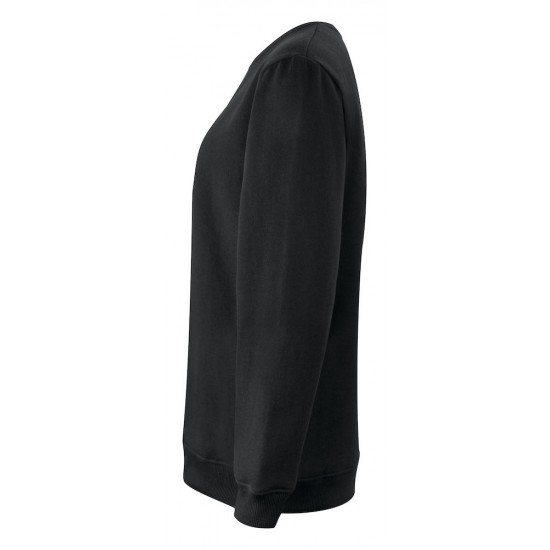 Пуловер жіночий з круглим вирізом ALDER WOMAN чорний - 2122040900XL