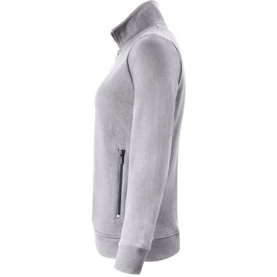 Світшот на блискавці жіночий James Harvest Melville сірий - 2122042120M Світшот на блискавці жіночий James Harvest Melville сірий - 2122042120M