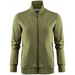 Світшот на блискавці жіночий James Harvest Melville хакі - 2122042704XXL