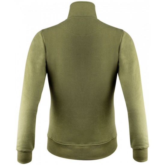 Світшот на блискавці жіночий James Harvest Melville Heights оливковий - 2122042704X-XS