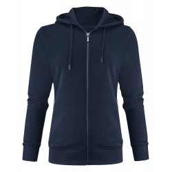 Худі на блискавці жіноче James Harvest Westwood Heights темно-синій - 2122043600XS