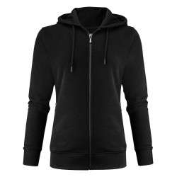 Худі на блискавці жіноче James Harvest Westwood Heights чорний - 2122043900S