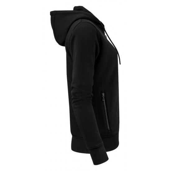 Худі на блискавці жіноче James Harvest Westwood Heights чорний - 2122043900XXL