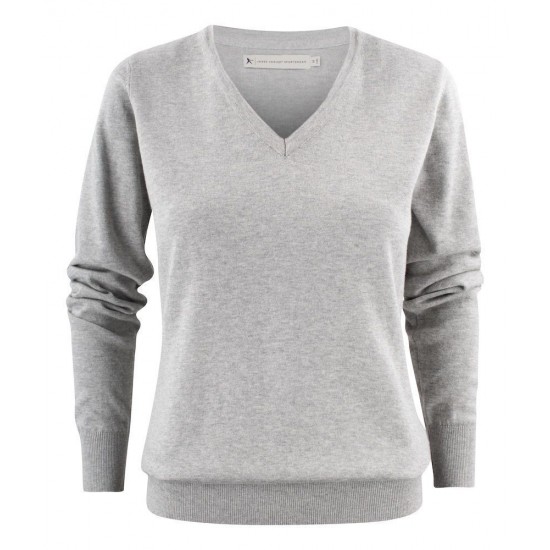 Пуловер жіночий ASHLAND V-NECK LADY сірий - 2122505140M