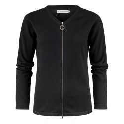 Кардиган на блискавці жіночий James Harvest Ashland чорний - 2122511900XS
